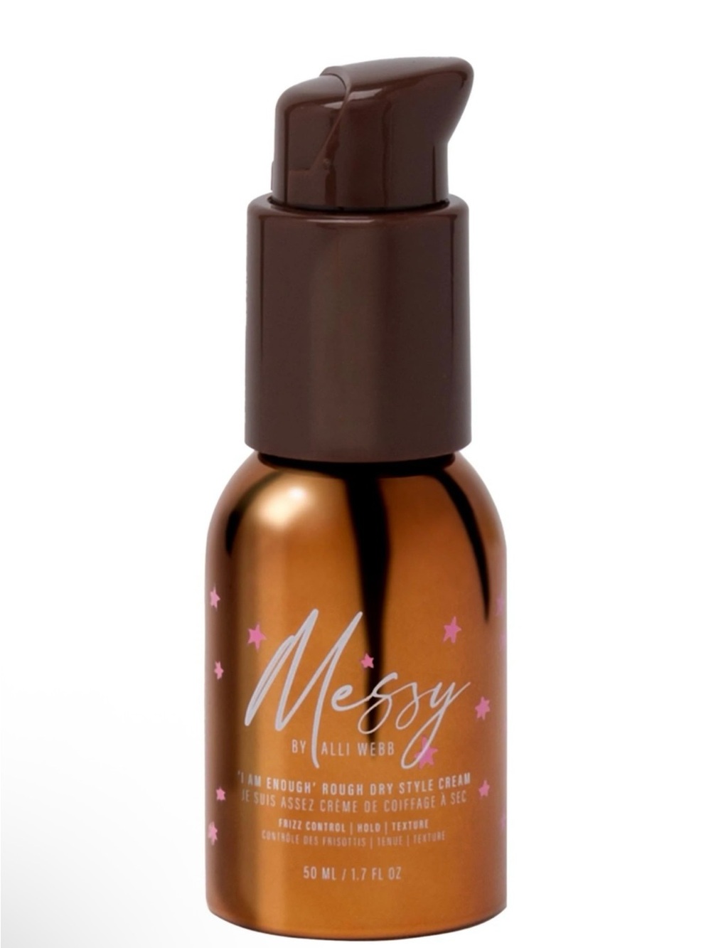 Alli Webb Messy Mini Rough Dry Styling Cream For Dry and Frizzy Hair